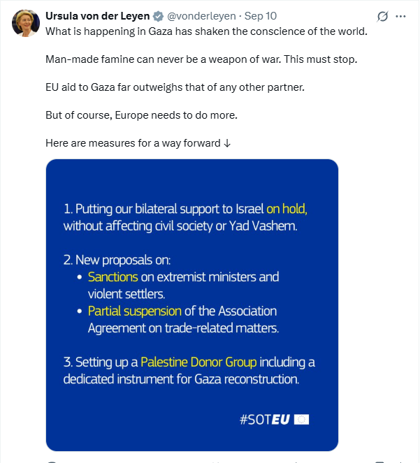 Leyen Tweet